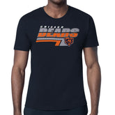 Chicago Bears Starter Logo Push Graphic T-Shirt Navy | NFL