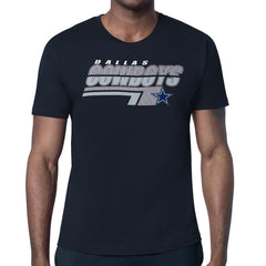 Dallas Cowboys Starter Logo Push Graphic T-Shirt Navy | NFL
