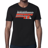 Cleveland Browns Starter Logo Push Graphic T-Shirt Black | NFL