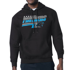 Carolina Panthers Starter Logo Push Graphic Hoodie Black | NFL