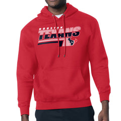 Houston Texans Starter Logo Push Graphic Hoodie Red | NFL