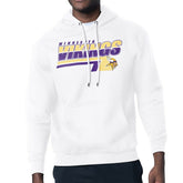 Minnesota Vikings Starter Logo Push Graphic Hoodie White | NFL