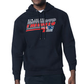 New England Patriots Starter Logo Push Graphic Hoodie Navy | NFL