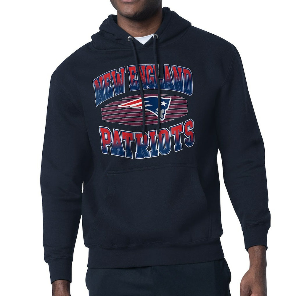 New England Patriots Starter Team Grit Graphic Hoodie Navy | NFL