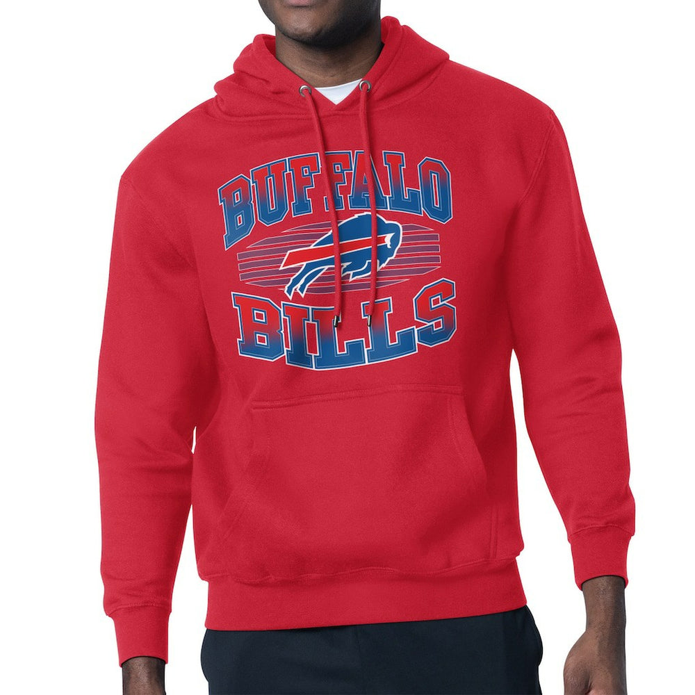 Buffalo Bills Starter Team Grit Graphic Hoodie Red | NFL