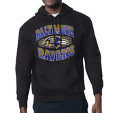 Baltimore Ravens Starter Team Grit Graphic Hoodie Black | NFL