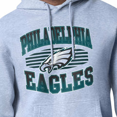 Philadelphia Eagles Starter Team Grit Graphic Hoodie Heather Gray | NFL