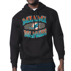 Miami Dolphins Starter Team Grit Graphic Hoodie Black | NFL