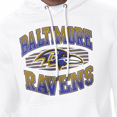 Baltimore Ravens Starter Team Grit Graphic Hoodie White | NFL