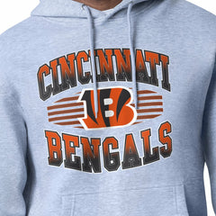 Cincinnati Bengals Starter Team Grit Graphic Hoodie Heather Gray | NFL