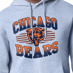 Chicago Bears Starter Team Grit Graphic Hoodie Heather Gray | NFL