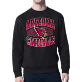 Arizona Cardinals Starter Team Grit Graphic Fleece Pullover Sweatshirt Black | NFL