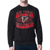Atlanta Falcons Starter Team Grit Graphic Fleece Pullover Sweatshirt Black | NFL