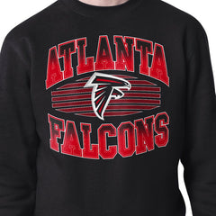 Atlanta Falcons Starter Team Grit Graphic Fleece Pullover Sweatshirt Black | NFL