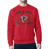 Atlanta Falcons Starter Team Grit Graphic Fleece Pullover Sweatshirt Red | NFL