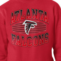 Atlanta Falcons Starter Team Grit Graphic Fleece Pullover Sweatshirt Red | NFL