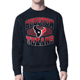 Houston Texans Starter Team Grit Graphic Fleece Pullover Sweatshirt Navy | NFL