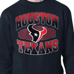 Houston Texans Starter Team Grit Graphic Fleece Pullover Sweatshirt Navy | NFL