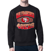 San Francisco 49ers Starter Team Grit Graphic Fleece Pullover Sweatshirt Black | NFL
