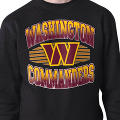 Washington Commanders Starter Team Grit Graphic Fleece Pullover Sweatshirt Black | NFL