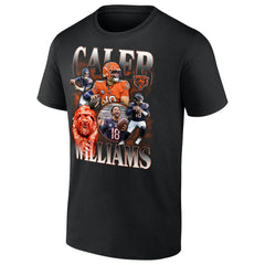Caleb Williams Chicago Bears Notorious Graphic T-Shirt Black | NFL