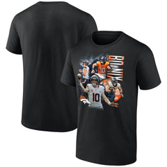 Bo Nix Denver Broncos Notorious Graphic T-Shirt Black | NFL