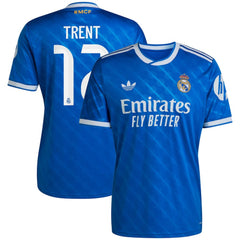 Trent Alexander-Arnold Real Madrid 2025/26 Third Replica Player Jersey Blue | Adidas cheap