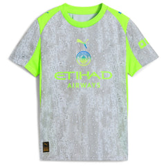 Manchester City Youth 2025/26 Third Replica Jersey Green/Neon Green | Puma Sale