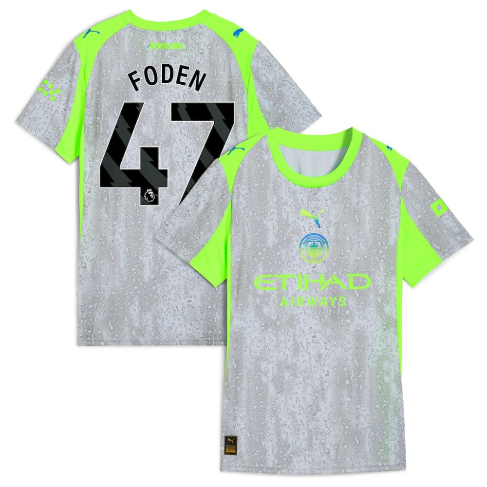 Manchester City Women's 2025/26 Third Replica Jersey Green/Neon Green | Puma Online
