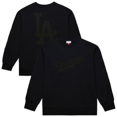 Los Angeles Dodgers Mitchell & Ness Phantom Fleece Crewneck Sweatshirt - MLB