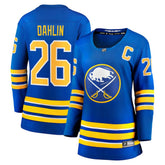 Rasmus Dahlin Buffalo Sabres Fanatics Women's Home Captain Patch Breakaway Jersey - Royal - NHL