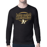 Athletics Starter Team Track Graphic Long Sleeve T-Shirt - MLB