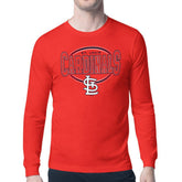 St. Louis Cardinals Starter Team Track Graphic Long Sleeve T-Shirt - MLB