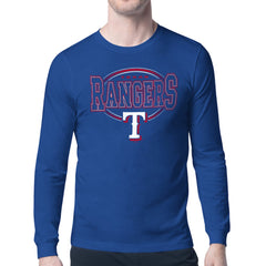 Texas Rangers Starter Team Track Graphic Long Sleeve T-Shirt - MLB