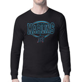 Miami Marlins Starter Team Track Graphic Long Sleeve T-Shirt - MLB