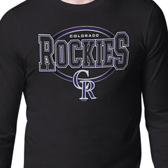 Colorado Rockies Starter Team Track Graphic Long Sleeve T-Shirt - MLB