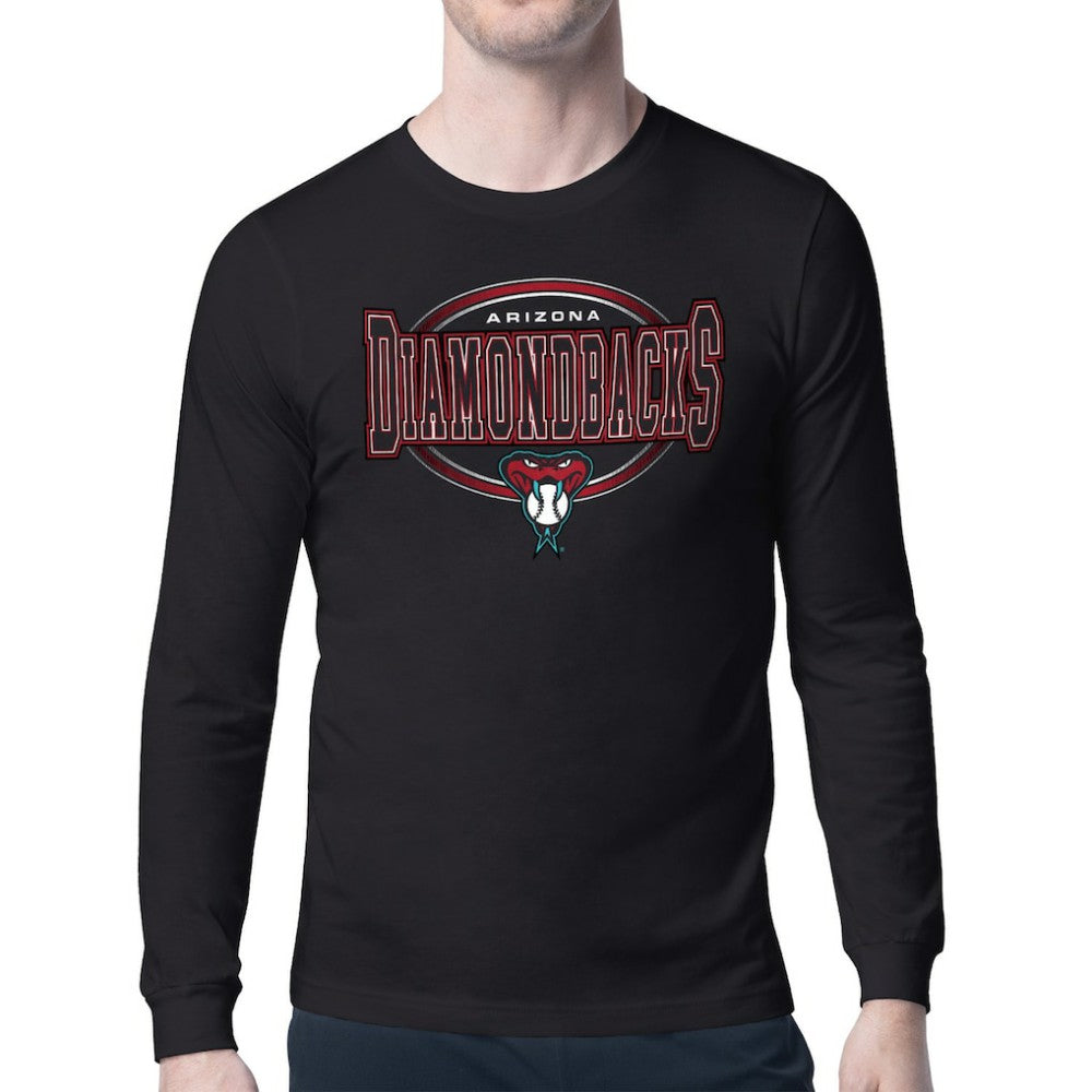 Arizona Diamondbacks Starter Team Track Graphic Long Sleeve T-Shirt - MLB