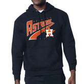 Houston Astros Starter Modern Tailsweep Fleece Tri-Blend Pullover Hoodie - MLB