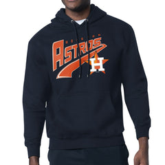 Houston Astros Starter Modern Tailsweep Fleece Tri-Blend Pullover Hoodie - MLB