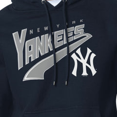 New York Yankees Starter Modern Tailsweep Fleece Tri-Blend Pullover Hoodie - MLB