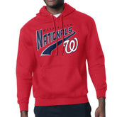 Washington Nationals Starter Modern Tailsweep Fleece Tri-Blend Pullover Hoodie - MLB