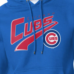 Chicago Cubs Starter Modern Tailsweep Fleece Tri-Blend Pullover Hoodie - MLB