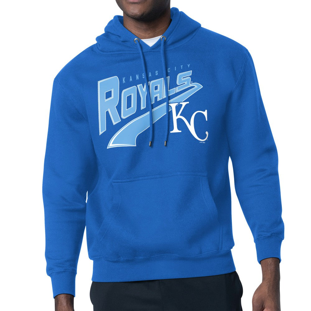 Kansas City Royals Starter Modern Tailsweep Fleece Tri-Blend Pullover Hoodie - MLB