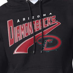 Arizona Diamondbacks Starter Modern Tailsweep Fleece Tri-Blend Pullover Hoodie - MLB