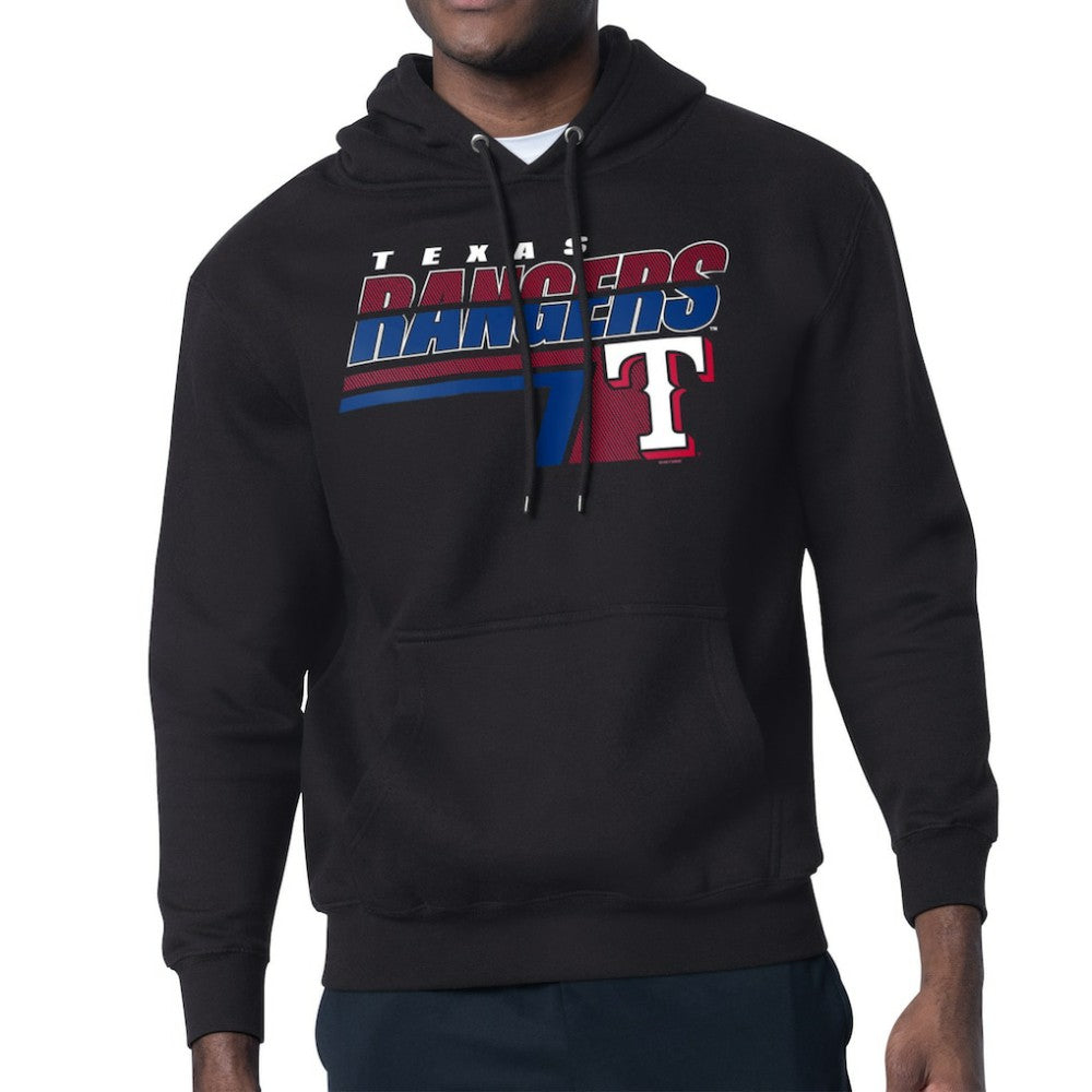 Texas Rangers Starter Logo Push Graphic Hoodie - MLB
