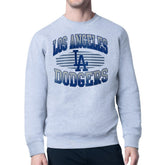 Los Angeles Dodgers Starter Team Grit Graphic Fleece Pullover Sweatshirt - MLB