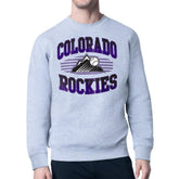 Colorado Rockies Starter Team Grit Graphic Fleece Pullover Sweatshirt - MLB