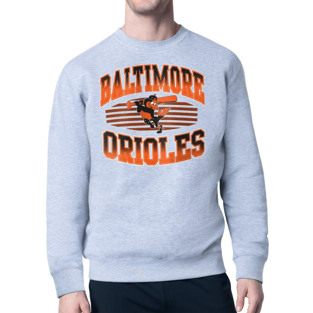 Baltimore Orioles Starter Team Grit Graphic Fleece Pullover Sweatshirt - MLB