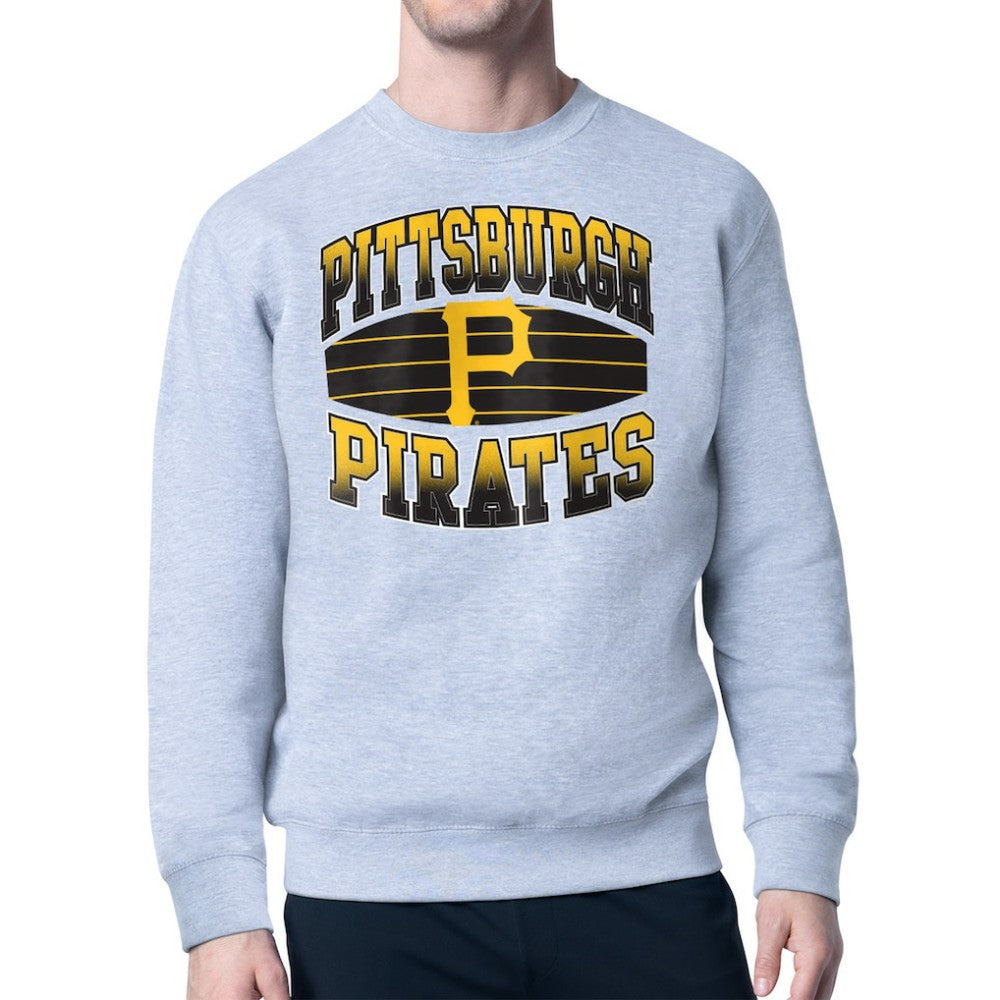 Pittsburgh Pirates Starter Team Grit Graphic Fleece Pullover Sweatshirt - MLB