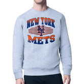 New York Mets Starter Team Grit Graphic Fleece Pullover Sweatshirt - MLB